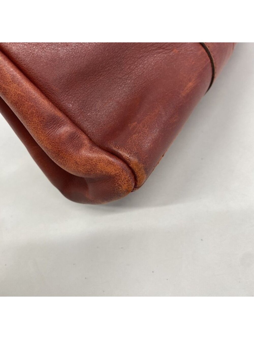 Hermes Handbag Fourre Tout PM All Leather Red Silver - Picture 9 of 10